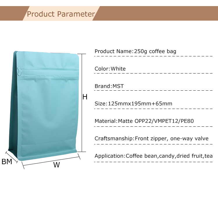 250g coffee bag (3) 250g Kaffeebeutel (3)