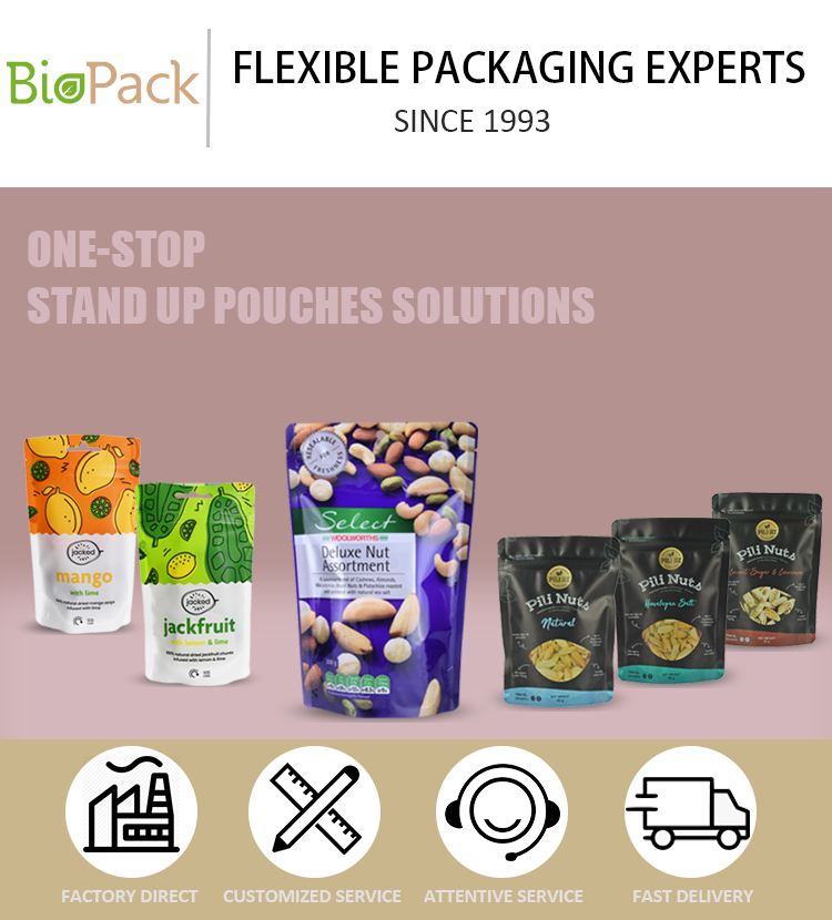 Kompostierbare Cookie -Taschen