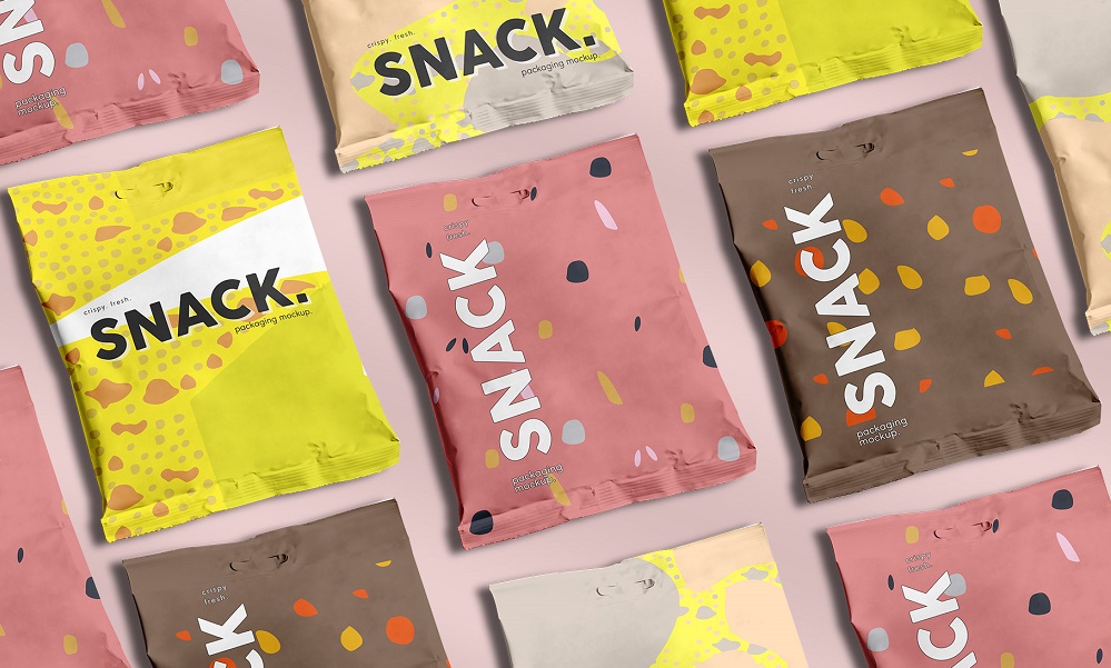 Individuell bedruckte Snackbeutel1