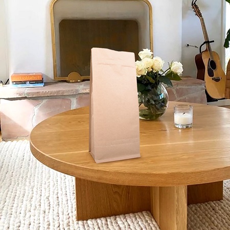 Kaffeebeutel aus Kraftpapier