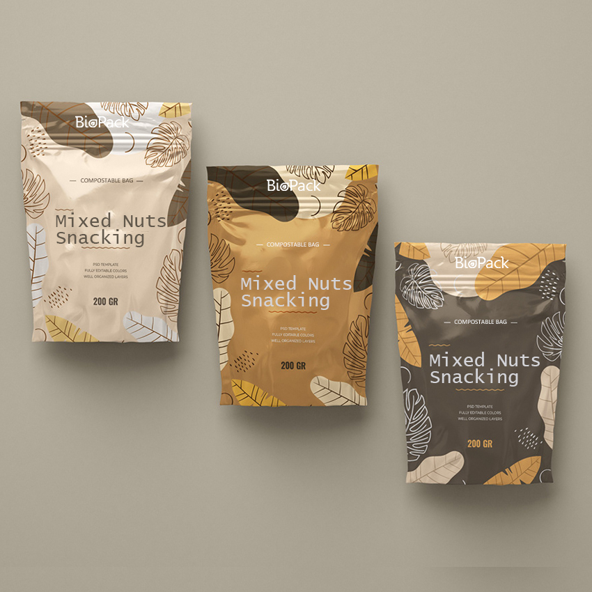 Grüne Verpackung neu erfunden: Entdecken Sie die Welt der kompostierbaren Standbodenbeutel