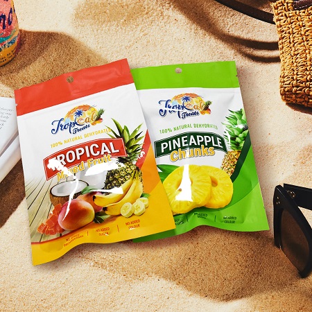 recycelbare gefriergetrocknete Obstpackungen