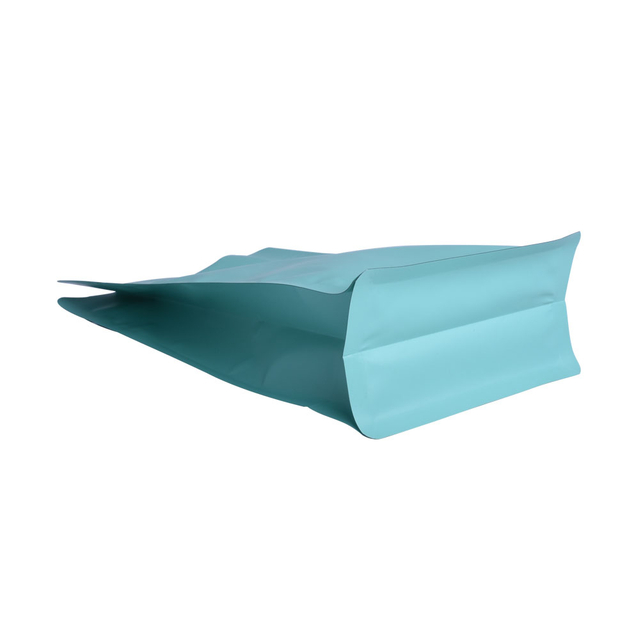 Versandfertiger 250-g-Entgasungsventil-Kaffee-Papierbeutel mit flachem Boden im China-Großhandel