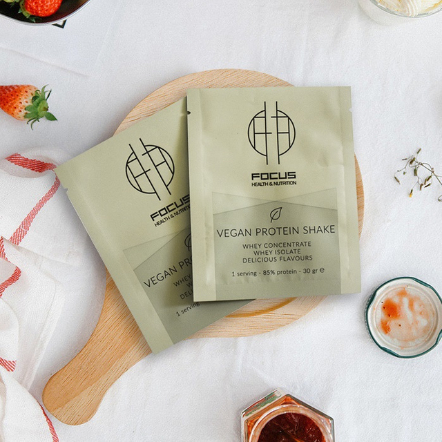 Beste Barriere-Recycling-Rollfolienverpackung, luftdichte Molkenproteinpulververpackung