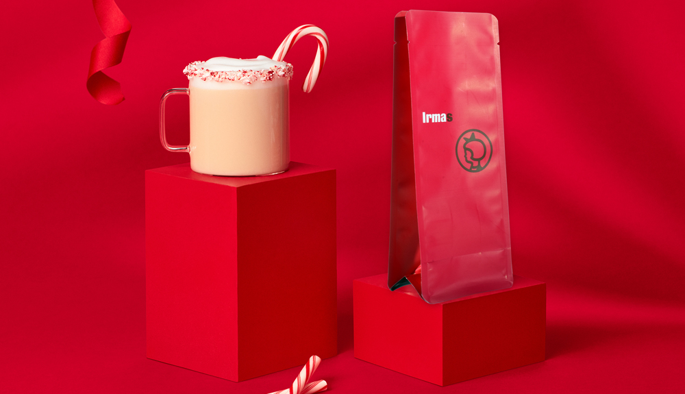 Verpackung f&uuml;r Saisonkaffee