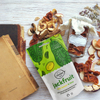 Go Green Packaging Digital bedruckter Bananenchips-Beutel aus recyceltem Kunststoff mit Reißverschluss