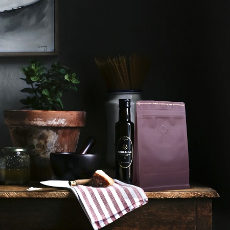 braune Kraftkaffeebeutel