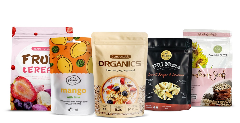 glutenfreie Lebensmittelbeutel