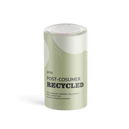 Post-Consumer-Recycling-Rollenfolie