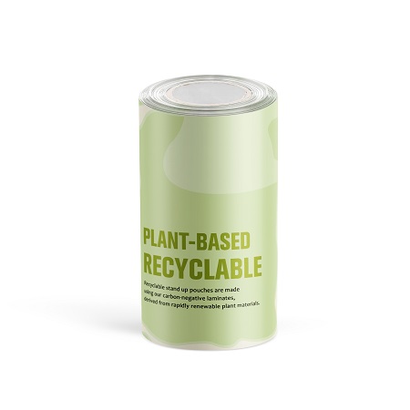 pflanzenbasierte, recycelbare Rollenfolie