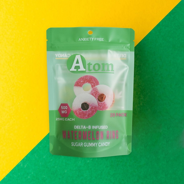 BPA-freie, recycelte, wiederverschließbare Mini-THC-Gummibärchenbeutel in Sondergrößen