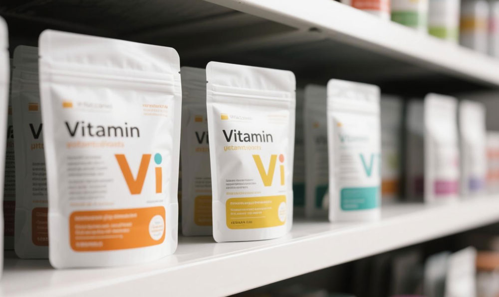 Benutzerdefinierte Vitaminverpackung