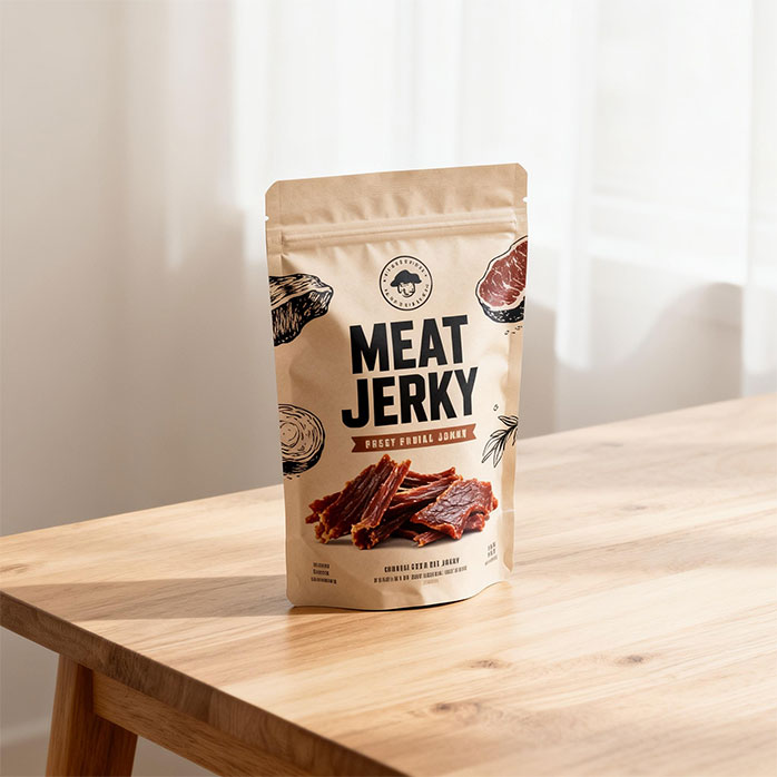 Kundenspezifische Verpackung für recycelbare Trockenbeutel