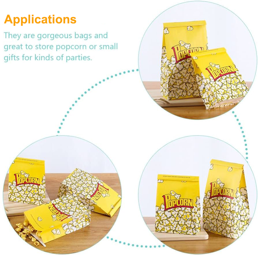 individueller Popcornbeutel