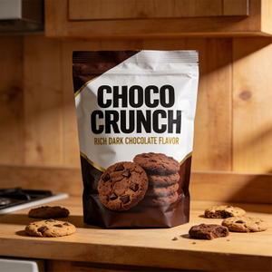 Personalisierte, mattierte, heißversiegelte Schokoladenkekse-Tasche