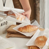 Individuell bedruckter kompostierbarer Cellophan-Lebensmittelverpackungsbeutel aus Kunststoff für die Aufbewahrung von Bäckerei-Toast-Sandwiches