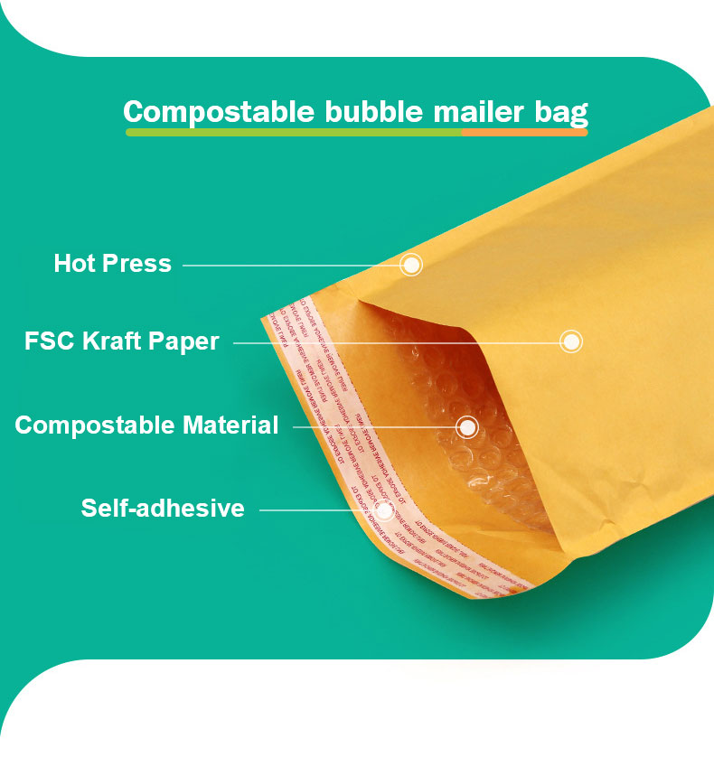 kompostierbare Bubble Mailer