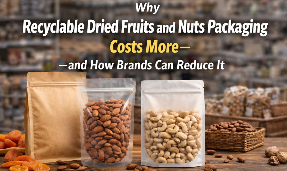 Verpackung von Trockenfr&uuml;chten und N&uuml;ssen