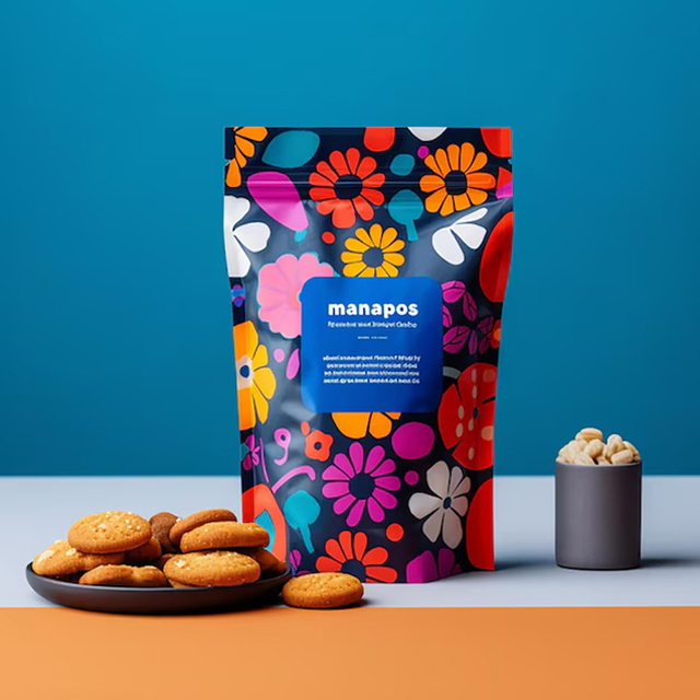 Zertifizierte 100 kompostierbare Kunststoffverpackungen, individuelle wiederverschließbare Kekstüten im Großhandel