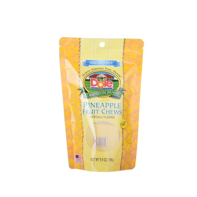 Großhandel für Post-Consumer-Recycling (PCR) Stand Up Dörrobstbeutel