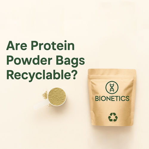 Sind Proteinpulverbeutel recycelbar?