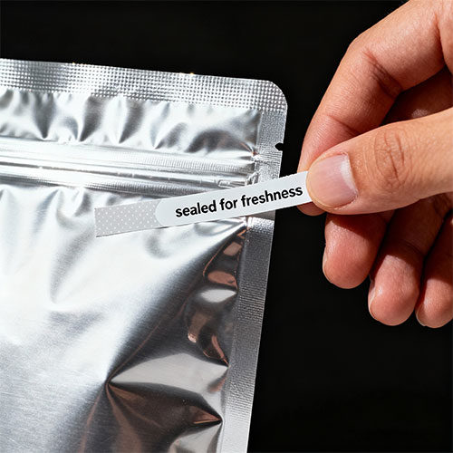 So verschließen Sie einen Standbodenbeutel