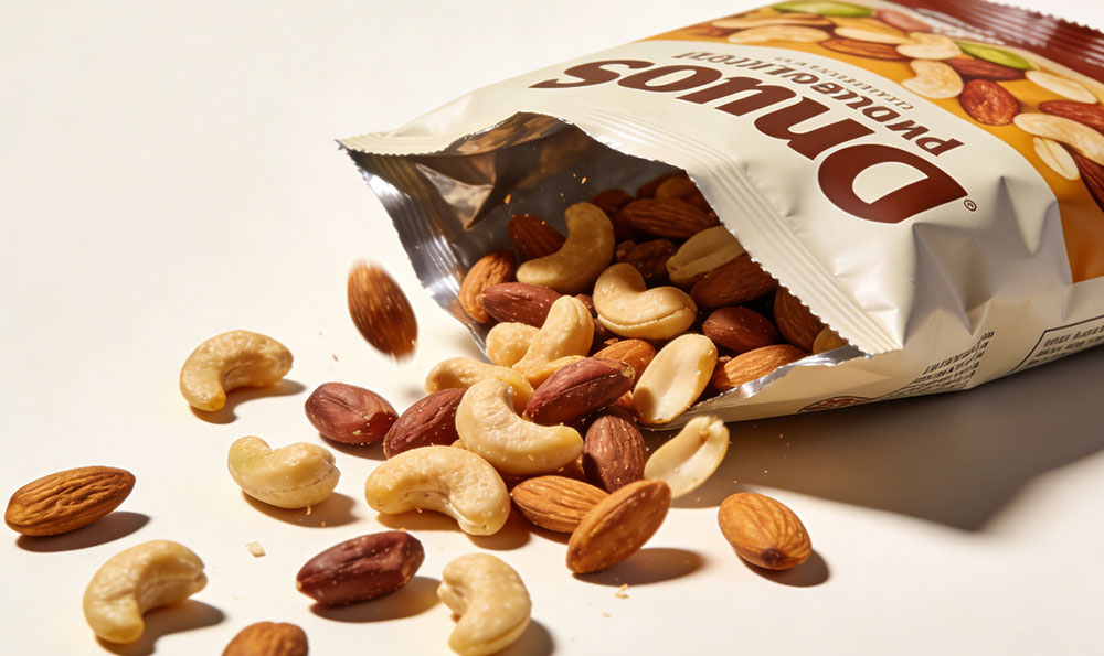 Snackverpackung mit hoher Barrierewirkung