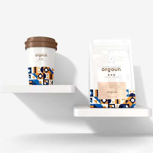 flexible Kaffeeverpackung