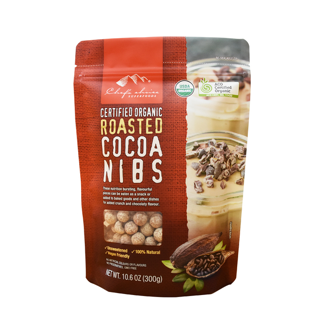 100 umweltfreundliche Mango Seca Tasche mit Sichtfenster