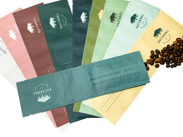 Digitaldruck kompostierbare Kaffeebeutel