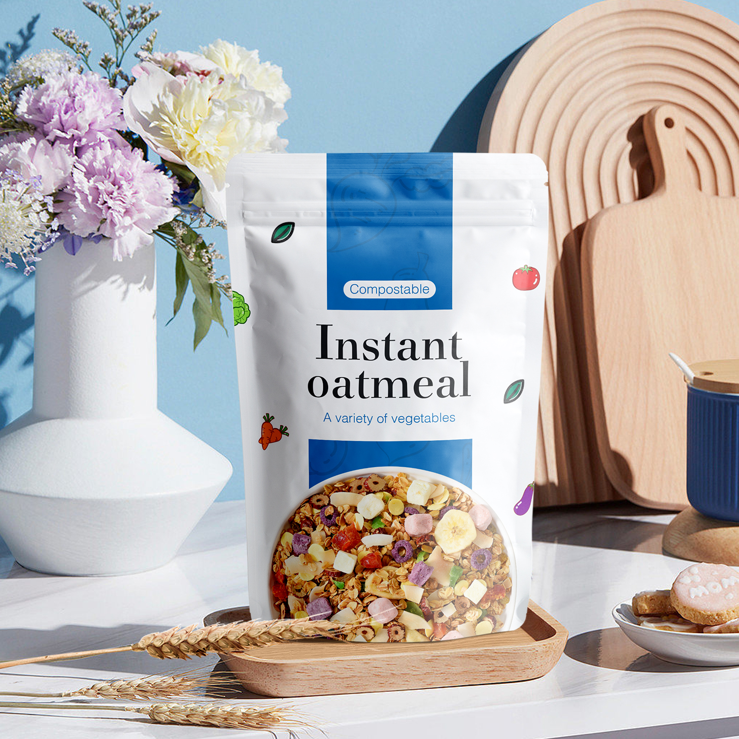 Stehende Chipst&uuml;ten