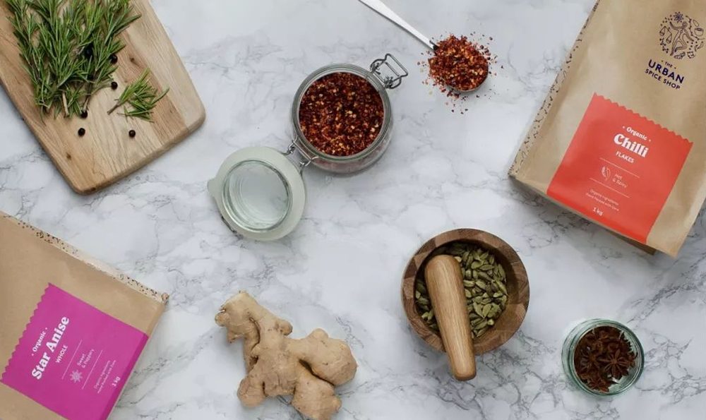 Design von Gew&uuml;rzverpackungen