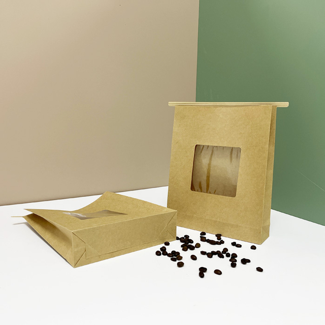 Entworfene biologisch abbaubare Kraftpapierbeutel Digital Druck benutzerdefinierte Lebensmittelverpackungslösungen