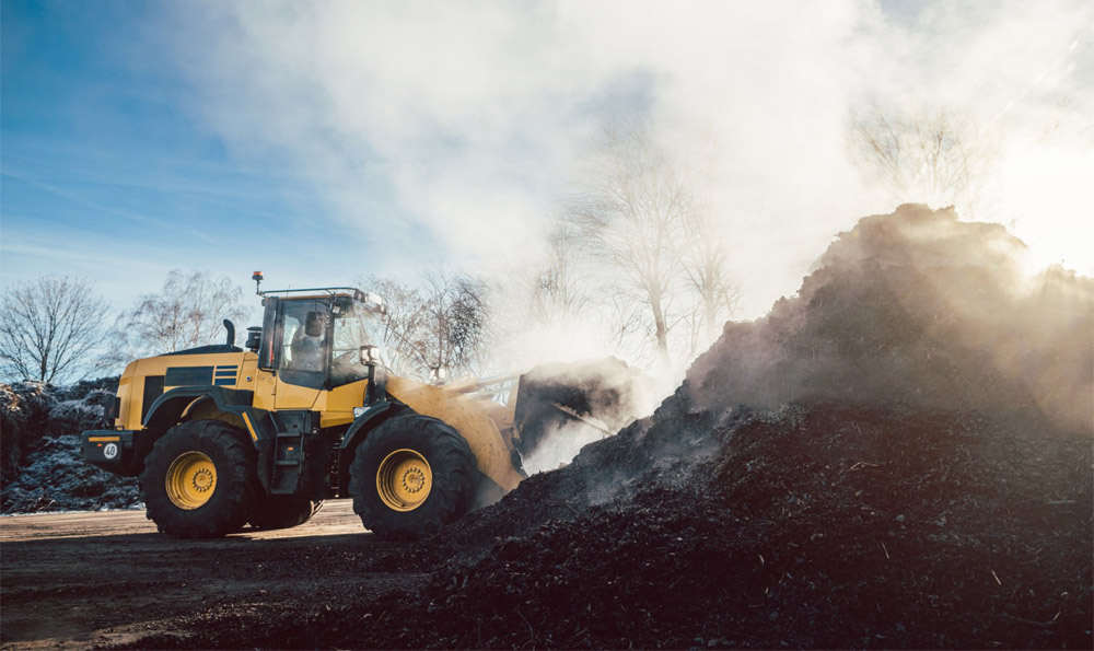 kommerzielle Kompostierung