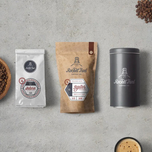 Recyclingverpackung nach Verbraucher für Spezialkaffee