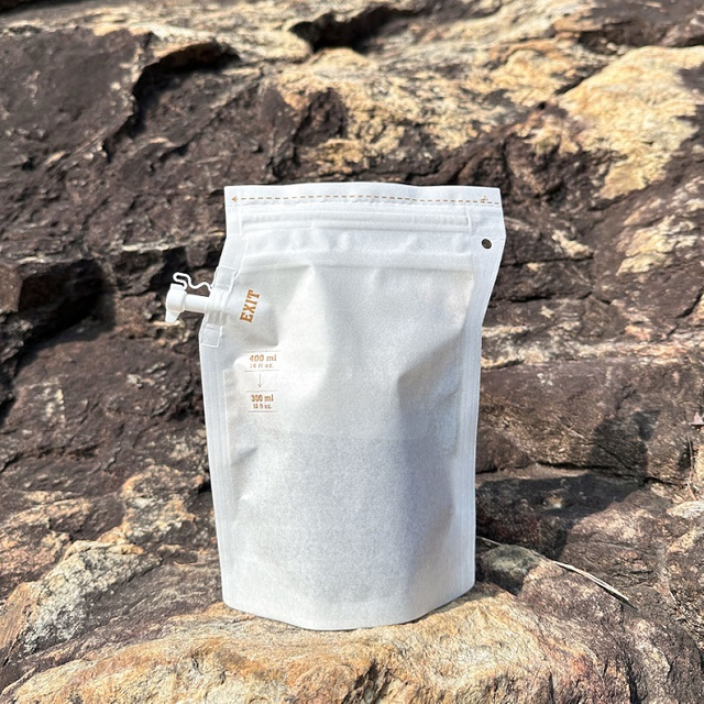 Vitop -Ventil -Beutel in Schachtel 1L 3L 5L Plastik Aluminium Stand Up Cold Brew Kaffeebeutel