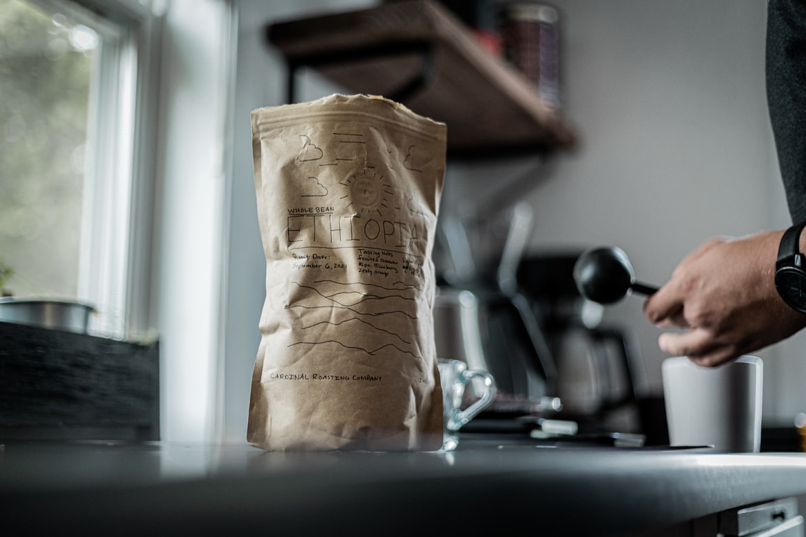 Was ist das Ventil auf Kaffeebeuteln?