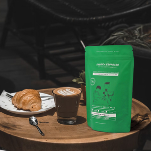 Benutzerdefinierter Bio-Stand-Up-Kaffeebeutel mit Reißverschluss