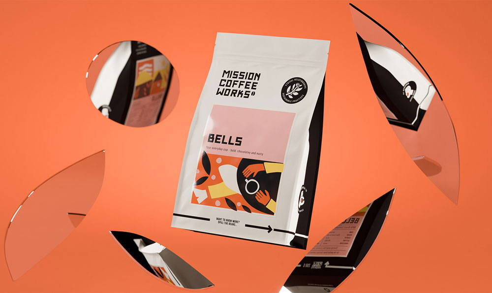 Flachboden-Kaffee-Bag