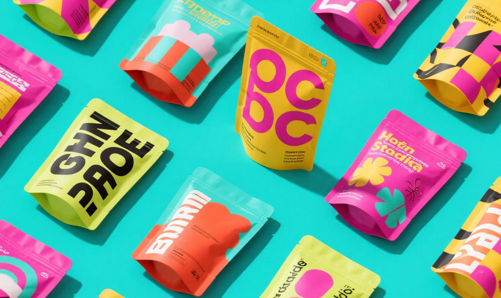 Customisierte Stand -up -Beutelverpackung