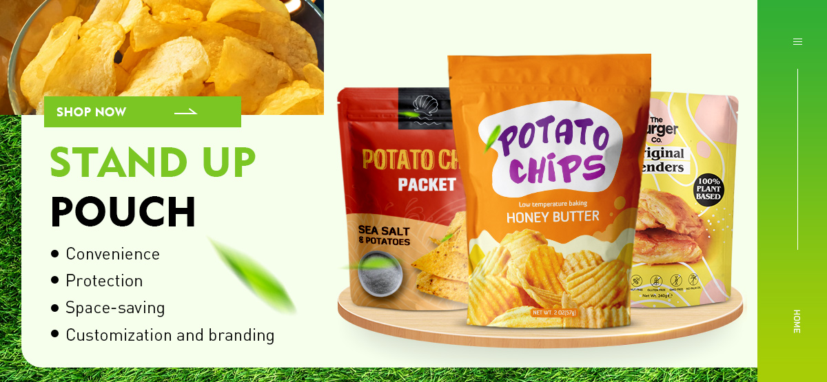 Kompostierbare Cookie -Taschen 