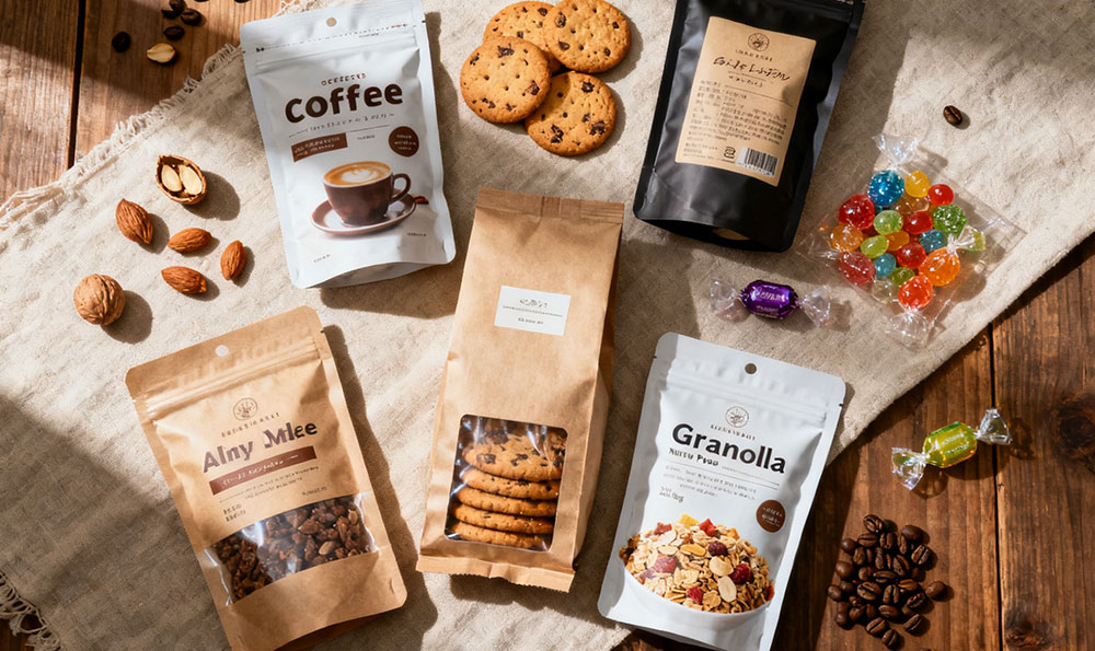 individuelle Verpackung f&uuml;r Snacks