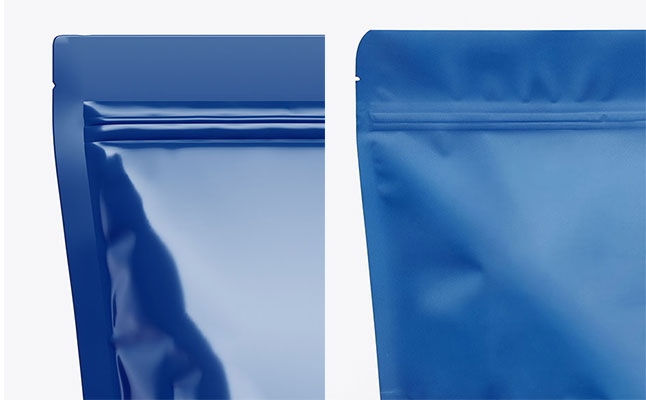 gl&auml;nzende vs. matte Laminierung