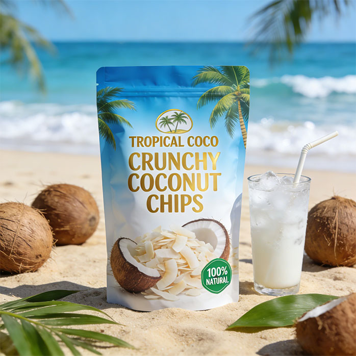 Kokosnussbeutel aus recyceltem Kunststoff im Großhandel