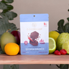 Maßgeschneiderte laminierte Rollenfolienverpackung mit rückseitig versiegelter CBD-Gummibärchentasche