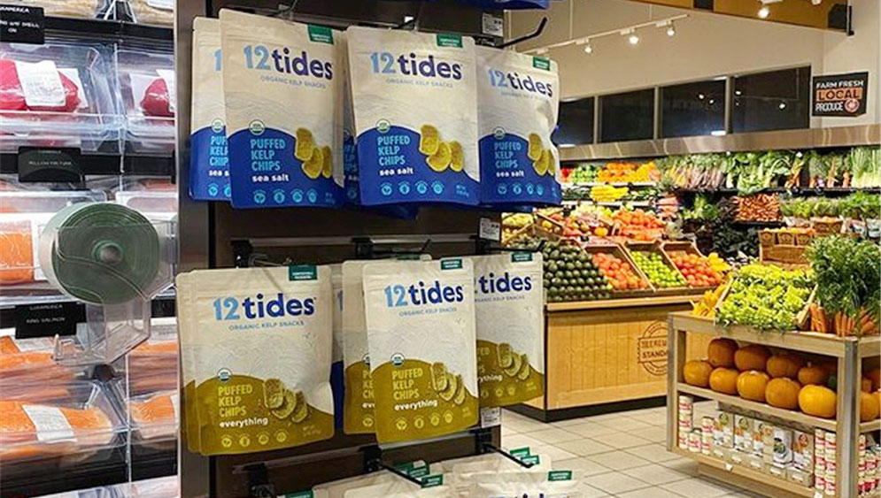 Individuell bedruckte nachhaltige Kartoffelchips-Taschen