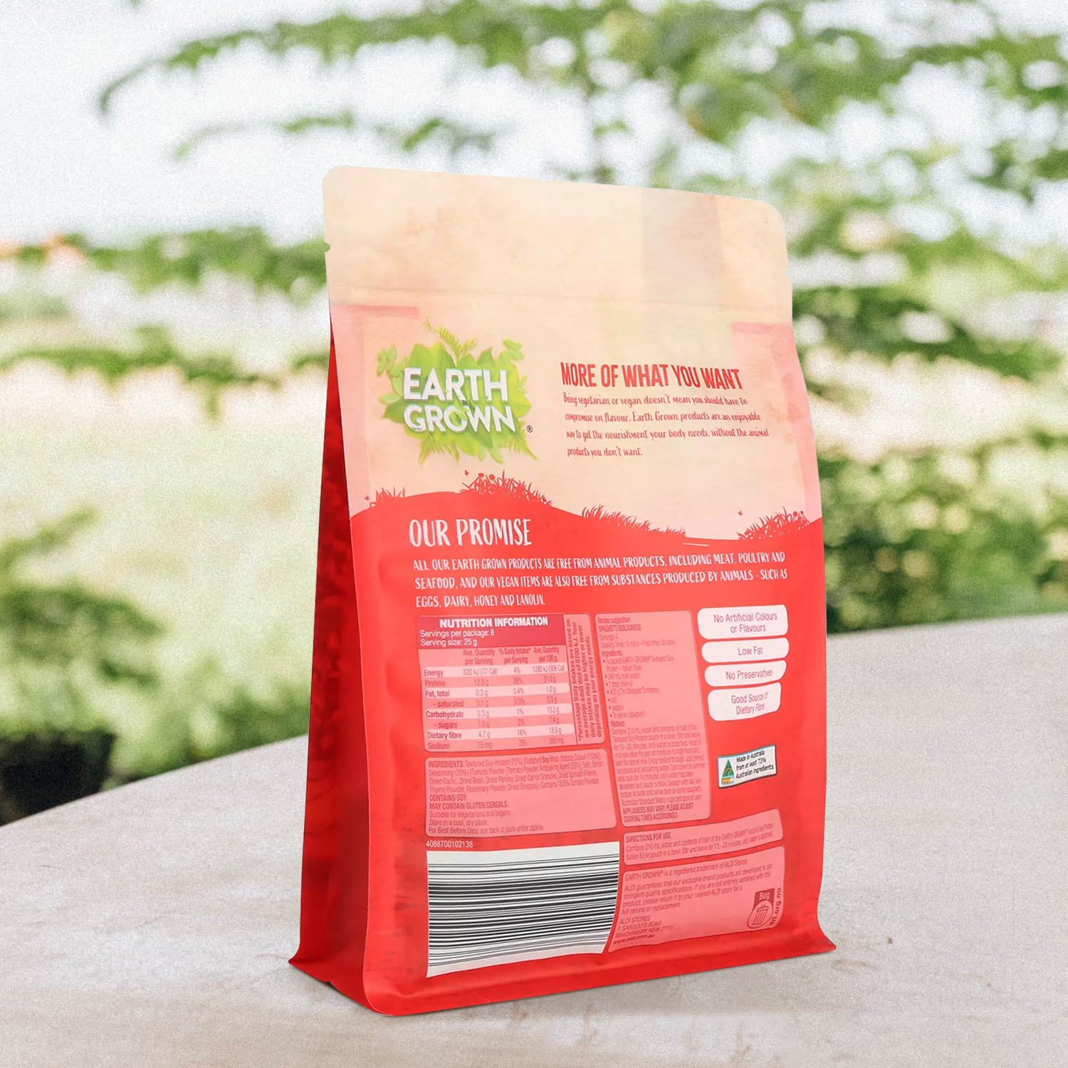 Kompostierbare Verpackung mit flachem Boden Vegane Lebensmittelbeutel Großhandel