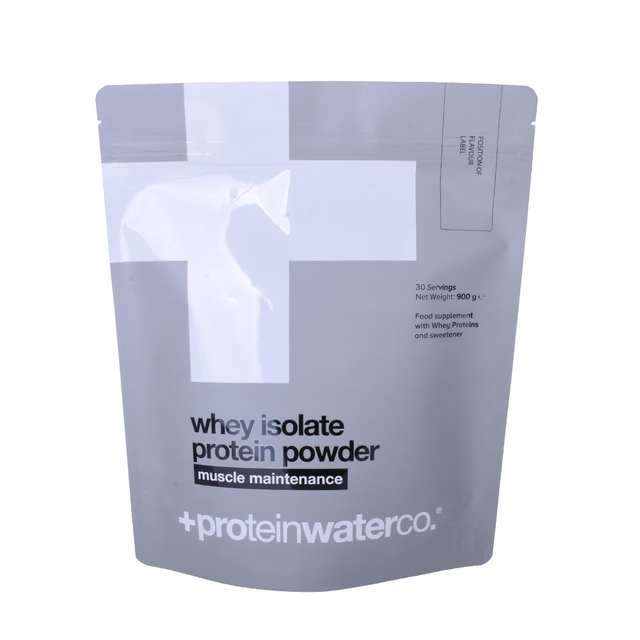 Umweltfreundliche Proteinpulververpackung