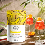 Kundenspezifische Bio-Lebensmittelverpackungen aus recycelbaren getrockneten Bananenbeuteln