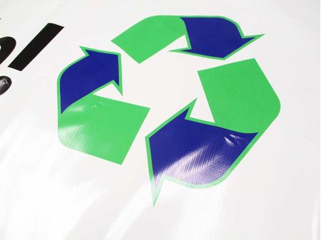 recycelte Plastikt&uuml;ten